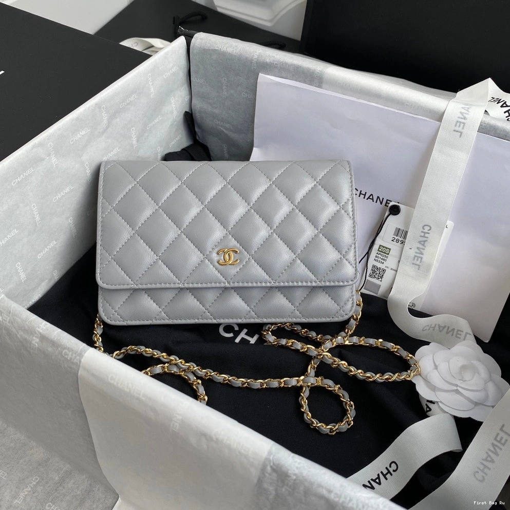 Firstbag Ru NEW EDITION WALLET CHAIN LAMBSKIN CHANEL 0717